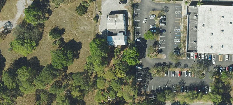 Commercial Building with Left Turn Access