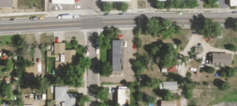 Corner Lot Multifamily Building