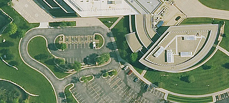 Office Building with Raised Floor Data Center