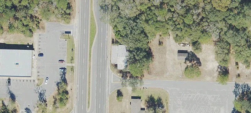 Retail Land with Vacant Building