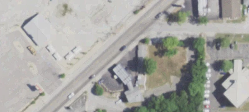 Service Station with Store and Apartment