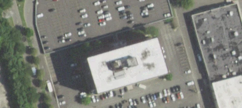 Upgraded Office Building Entry