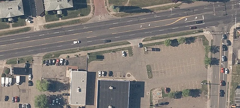 Corner Retail Space with Drive-Thru