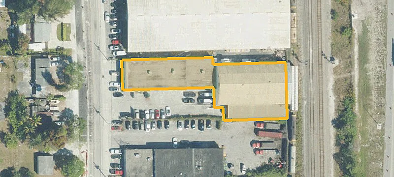 Industrial Building with Yard