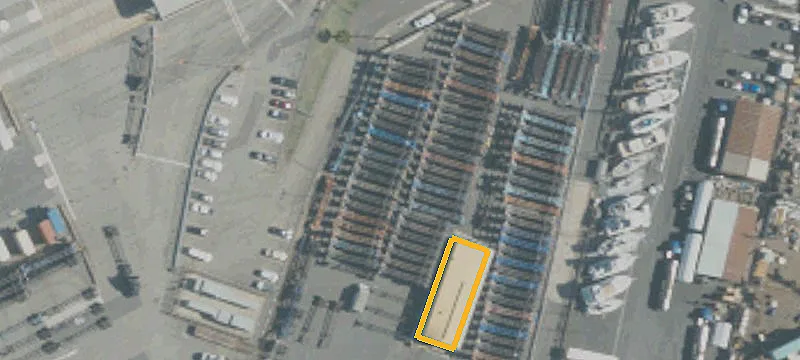 Maritime Industrial Site with Warehouse