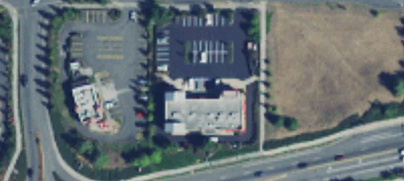 Restaurant End-Cap with Drive-Thru