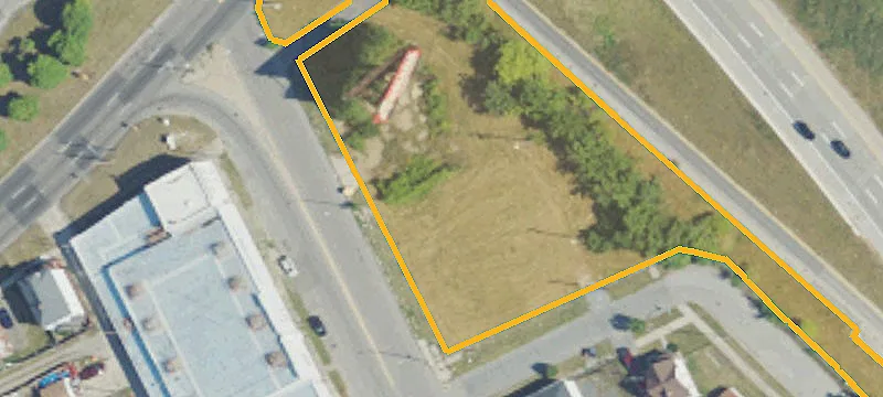 Zoned Corner Development Parcel
