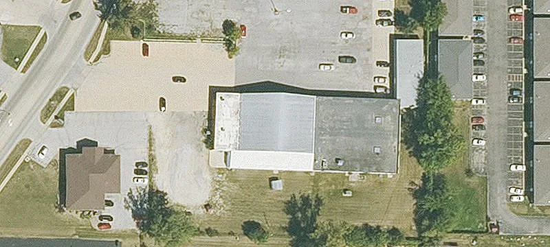Retail-Office Endcap with Drive-Through