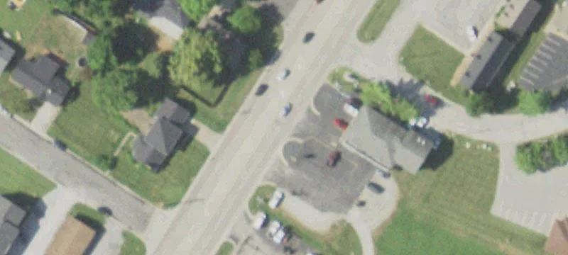 Brick Office Building with Basement