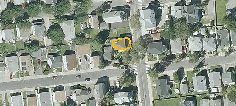 Two-Family Duplex on Corner Lot