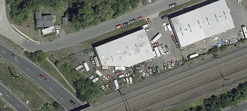 Warehouse with Drive-In Doors