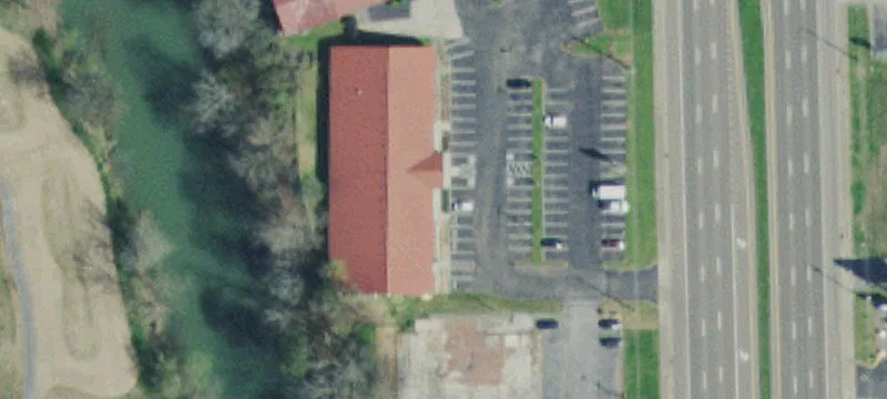 Free-Standing Retail Building with Patio