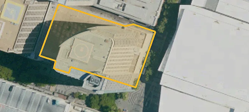 Downtown Office Plaza with Parking