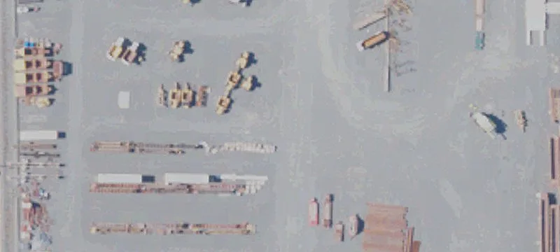 Warehouse with Fenced Yard