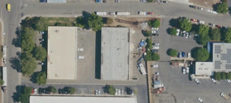 Warehouse with Office and Fenced Yard