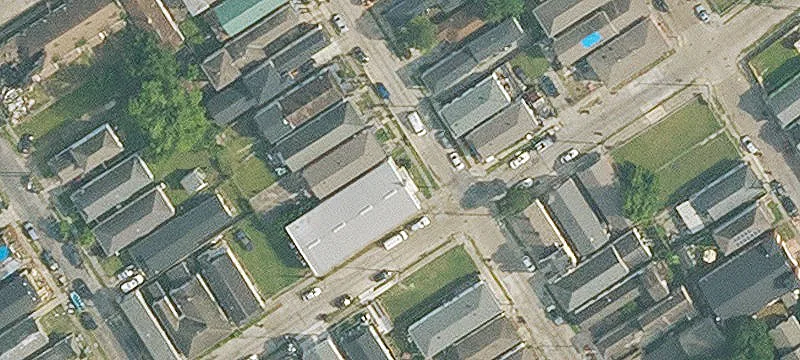 Religious Facility with Corner Yard