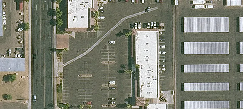 Retail Center with Parking