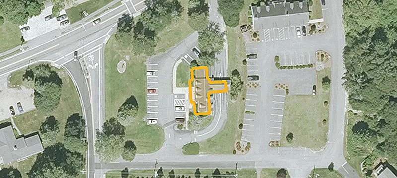 Former Bank Drive-Through Corner