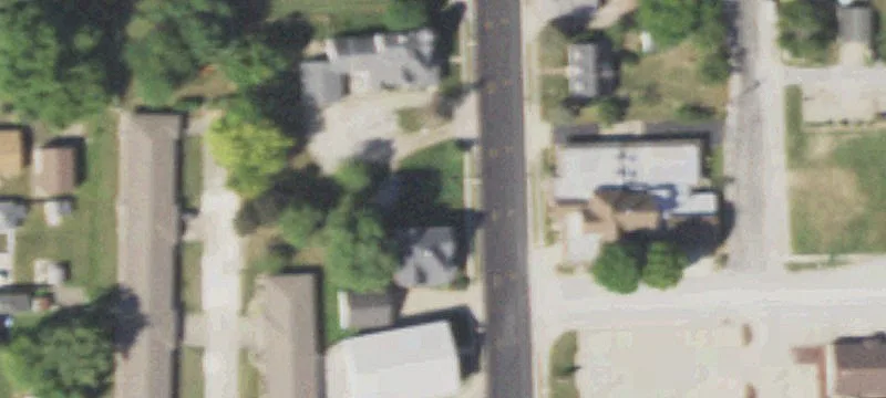 Brick Apartment Building with Five Units