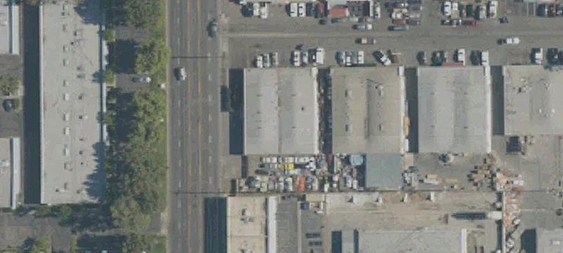 Industrial Warehouse with Fenced Yard