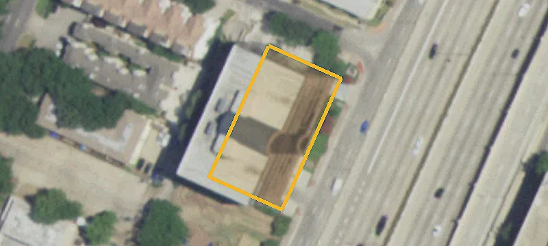 Office Suite with Drive-Thru Lanes