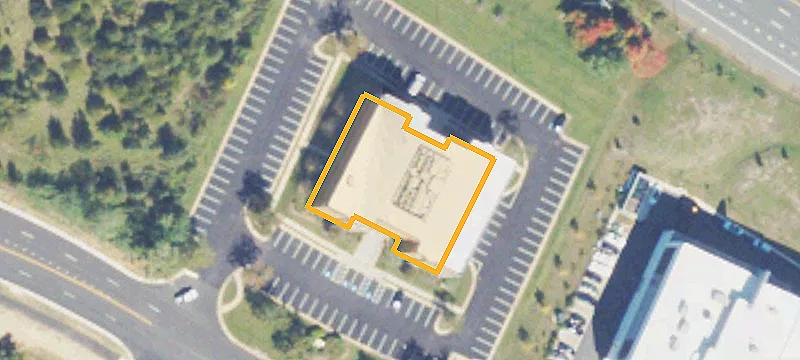 Office Building with Highway Visibility