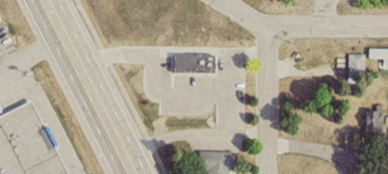 Drive-Through Retail Restaurant Building