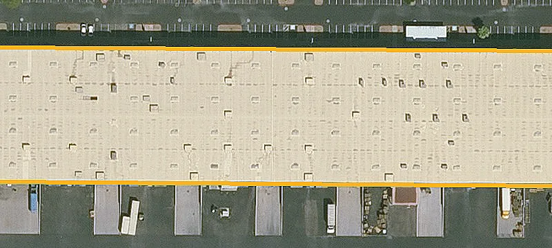 Warehouse with LED Lighting
