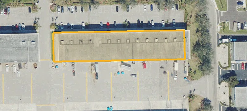 Sprinklered Truck Terminal with Court