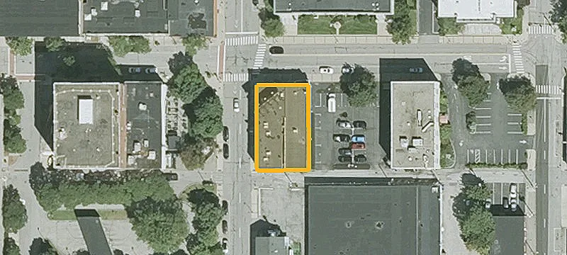 Mixed-Use Corner Building