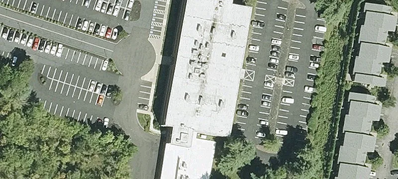 Three-Story Brick Office Building