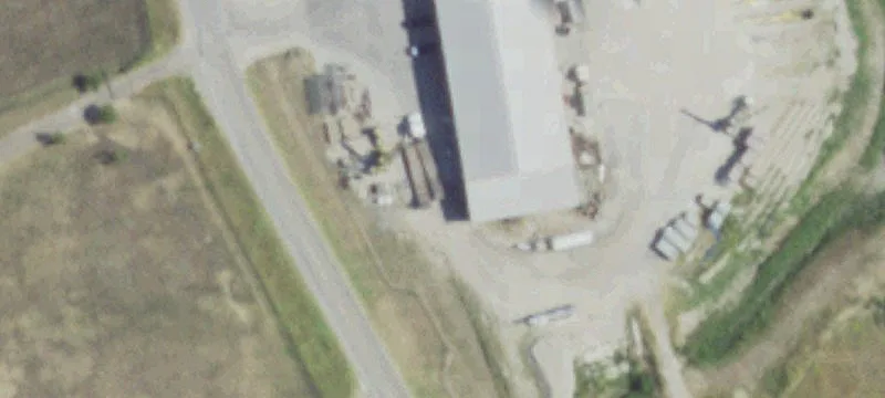 Warehouse with Two Bay Doors