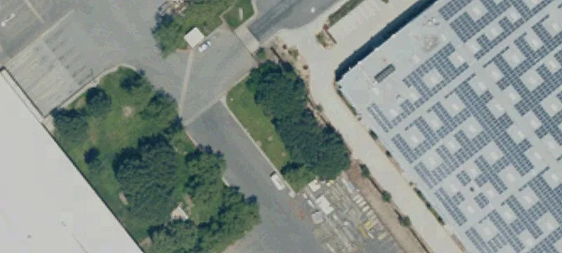 Trailer Parking Lot with Gated Access