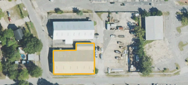 Secure Laydown Yard with Office