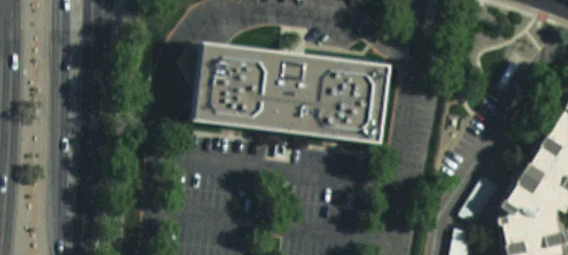 Three-Story Office Building with Drive-Up Lanes