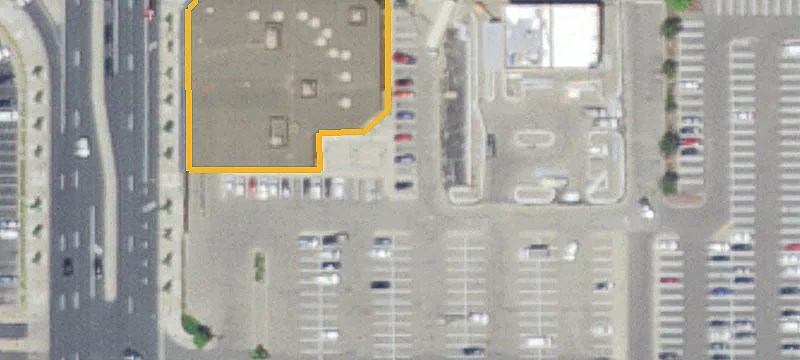 Retail Storefront at Signalized Hard Corner