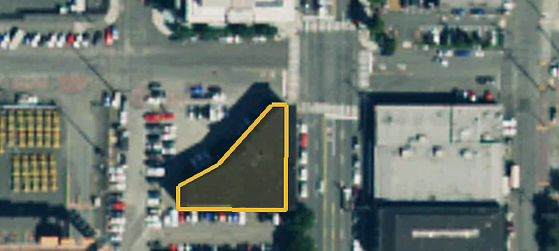 Parking Lot with Stadium Overlay