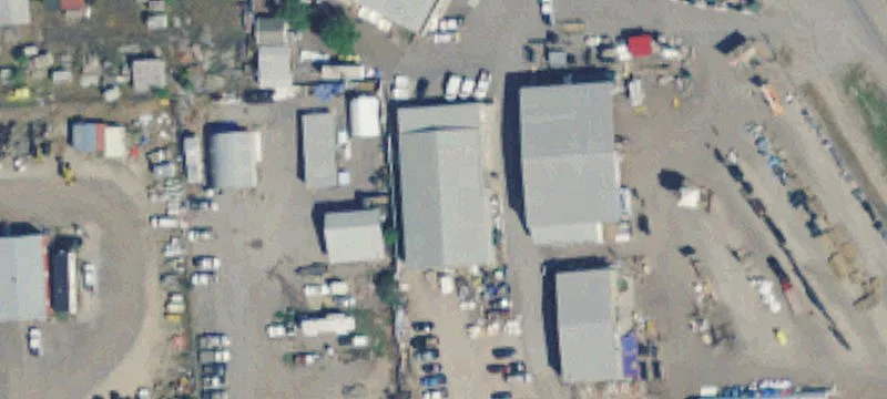 Warehouse with Loading Dock and Overhead Doors