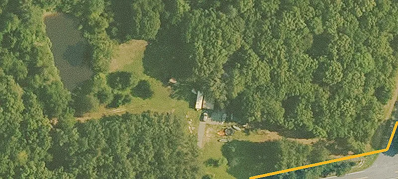 Forested Property with Road Frontage