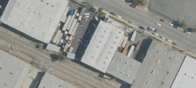 Warehouse with Fenced Yard