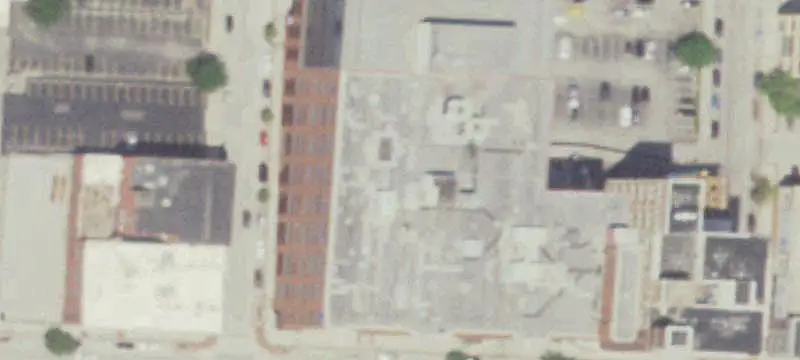 Creative Office Building with Parking Garage