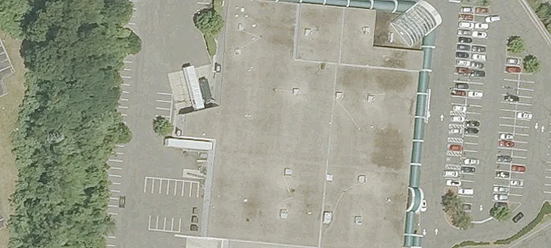 Shopping Center Retail Space with Pylon Signage