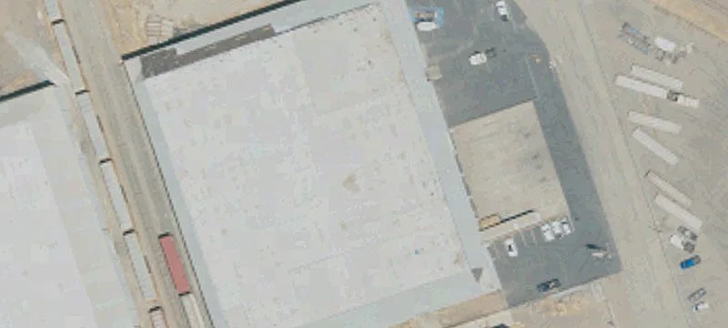 Distribution Center with Rail Service