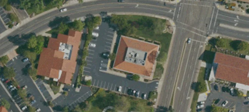 Freestanding Retail Building with Monument Signage