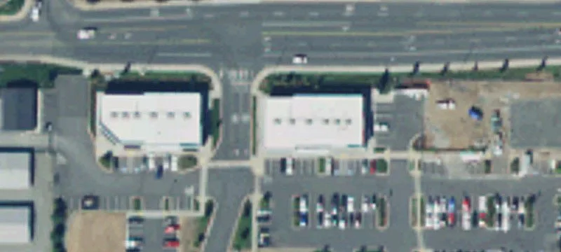 Shopping Center with Drive-Thru Pads