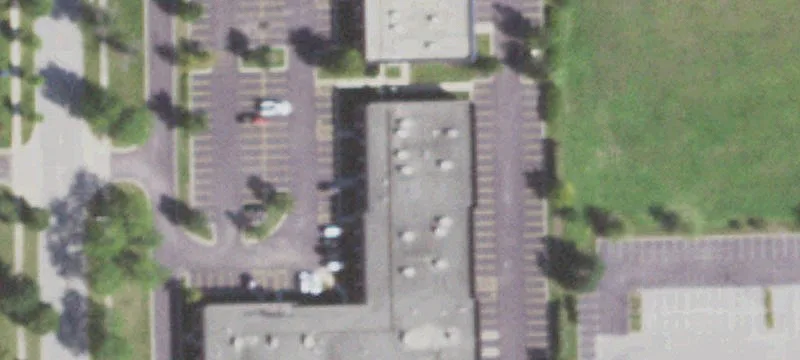 Office Building with Accent Brickwork