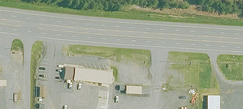 Warehouse with Drive-In Doors