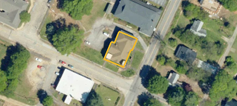Church Building on Corner Lot