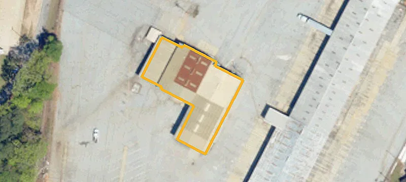Truck Terminal with 107 Dock High Doors