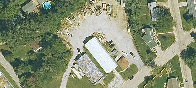 Flex Space with Three Buildings